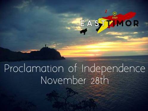 39th Anniversary of the Proclamation of Independence - Visit East Timor